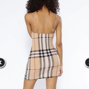 burberry dress fashion nova